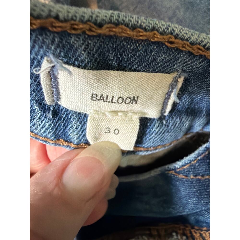 Women’s Sz 30 Madewell Ballon jeans - Picture 3 of 14